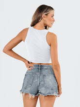 Womens Sexy Sleeveless Double Lined Crop Tops